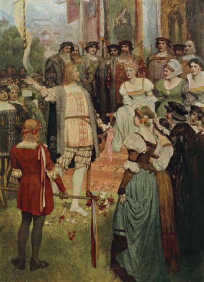 Walter aloitti laulunsa tekijältä Ferdinand Lecke